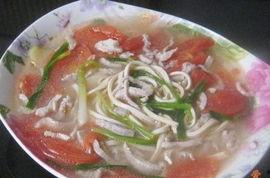 肉丝汤的家常做法视频