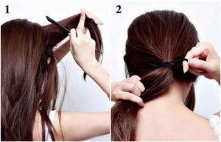 盘头打毛头发教程视频